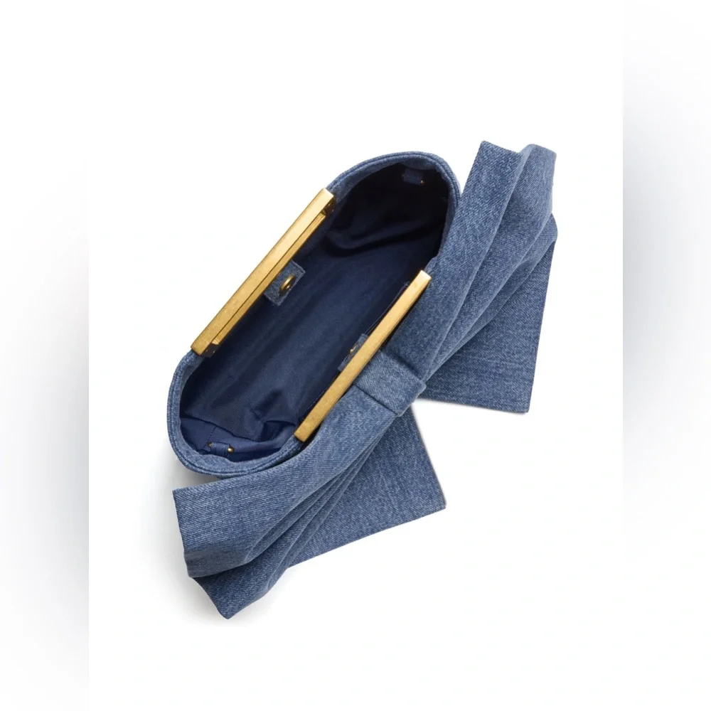 Alice Olivia RAVEN BOW BAG Sold Out - Picture 5 of 12